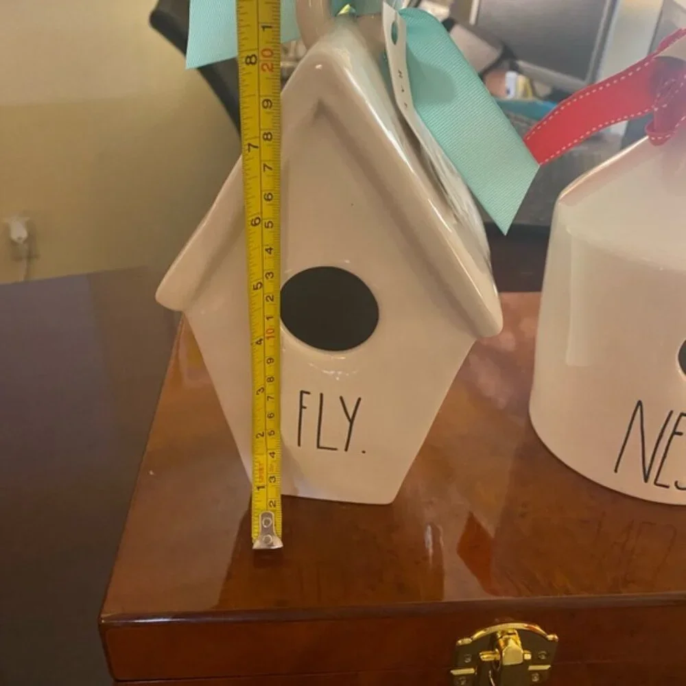 RARE VINTAGE RAE DUNN “FLY” Birdhouse 🥚🪺